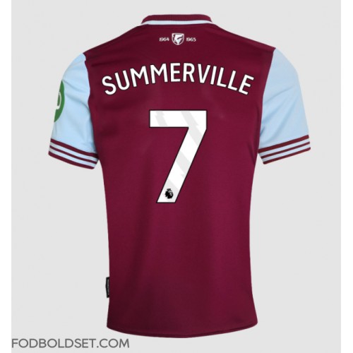 West Ham United Crysencio Summerville #7 Hjemmebanetrøje 2024-25 Kortærmet